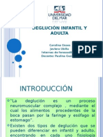 Deglución Infantil y Adulta