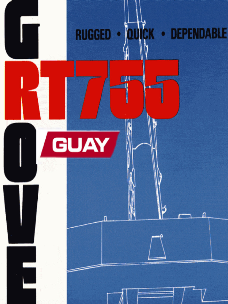 55t Grove Rt755 | PDF