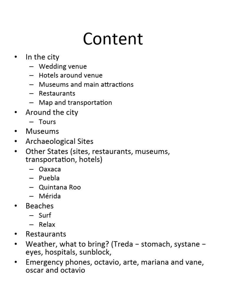 Comprehensive City Guide for Travelers | PDF