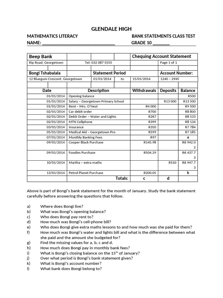 Bank Statement Analysis for 2025 | PDF | Private Sector | Money