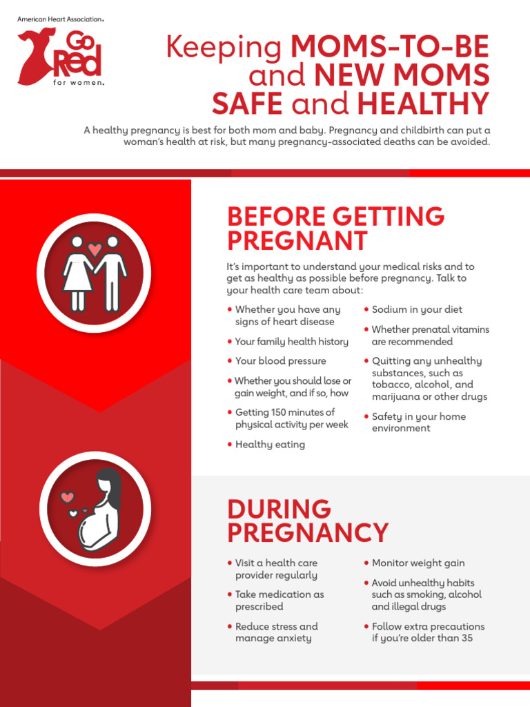 Maternal Health Infographic | PDF | Pregnancy | Childbirth