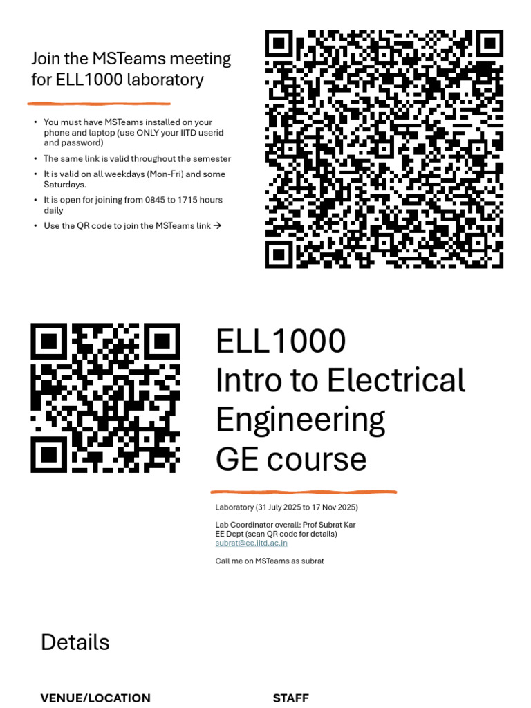ELL1000 Intro To EE Lab Week 1 | PDF | Manufactured Goods | Electronics