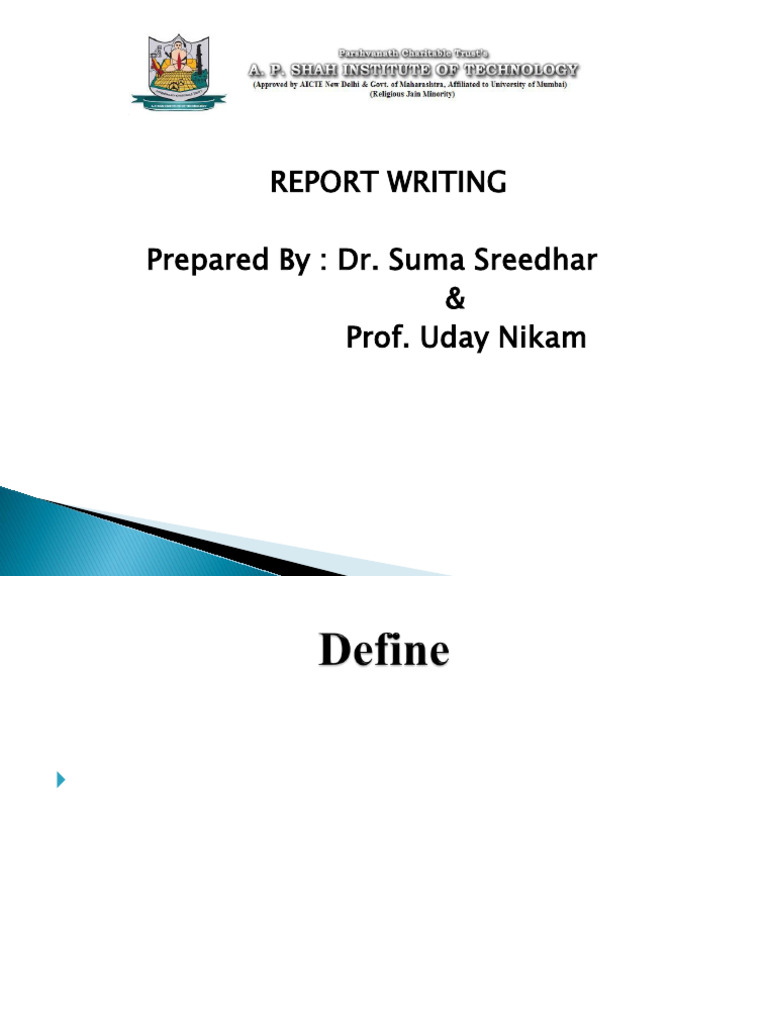 Effective Report Writing Guide | PDF