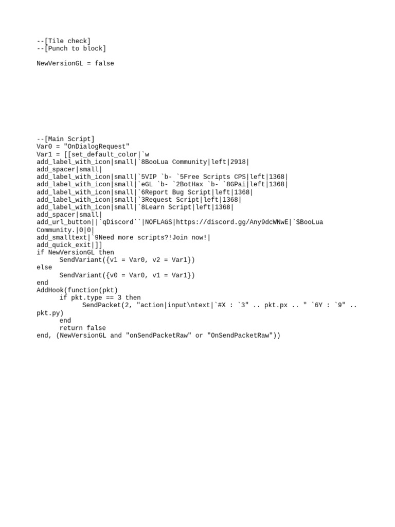 Lua Checker for CheckXY Scripts | PDF