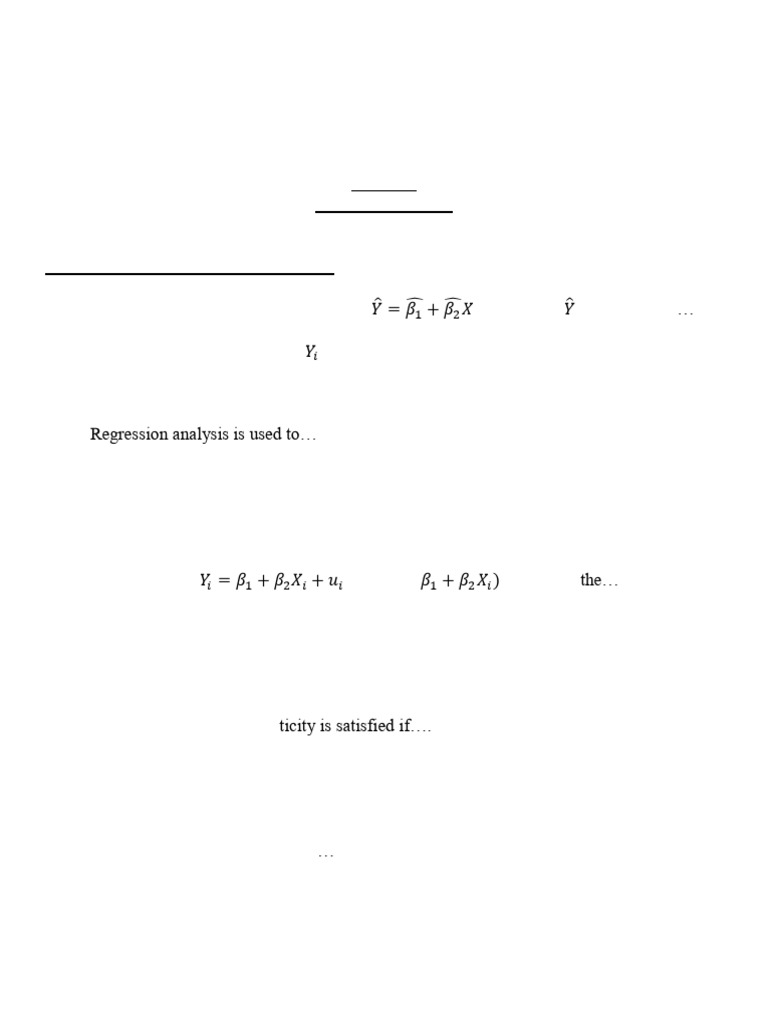 Simple Regression Exam Questions | PDF | Linear Regression | Ordinary ...