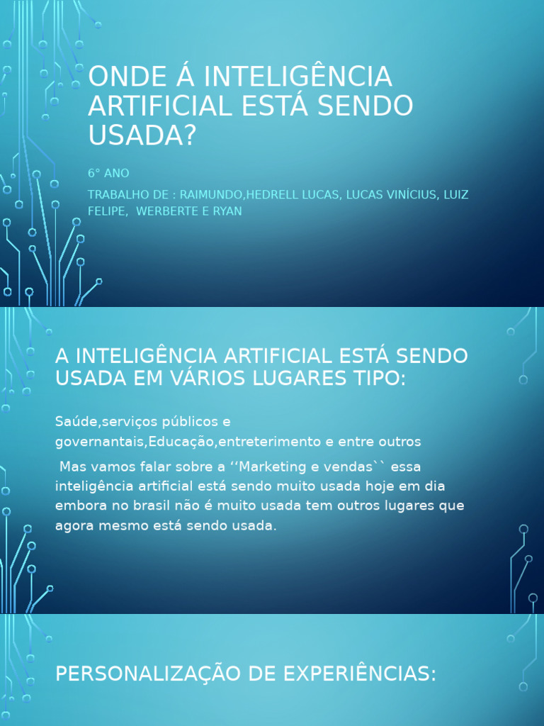 Uso da Inteligência Artificial em Marketing | PDF