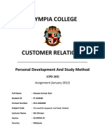 Personality Development Assignment Completed