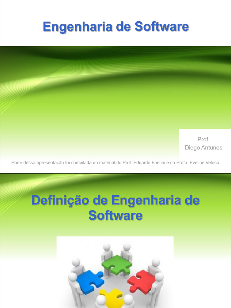Engenharia de Software - Aula 01 (Conceitos) | PDF | Engenharia de ...