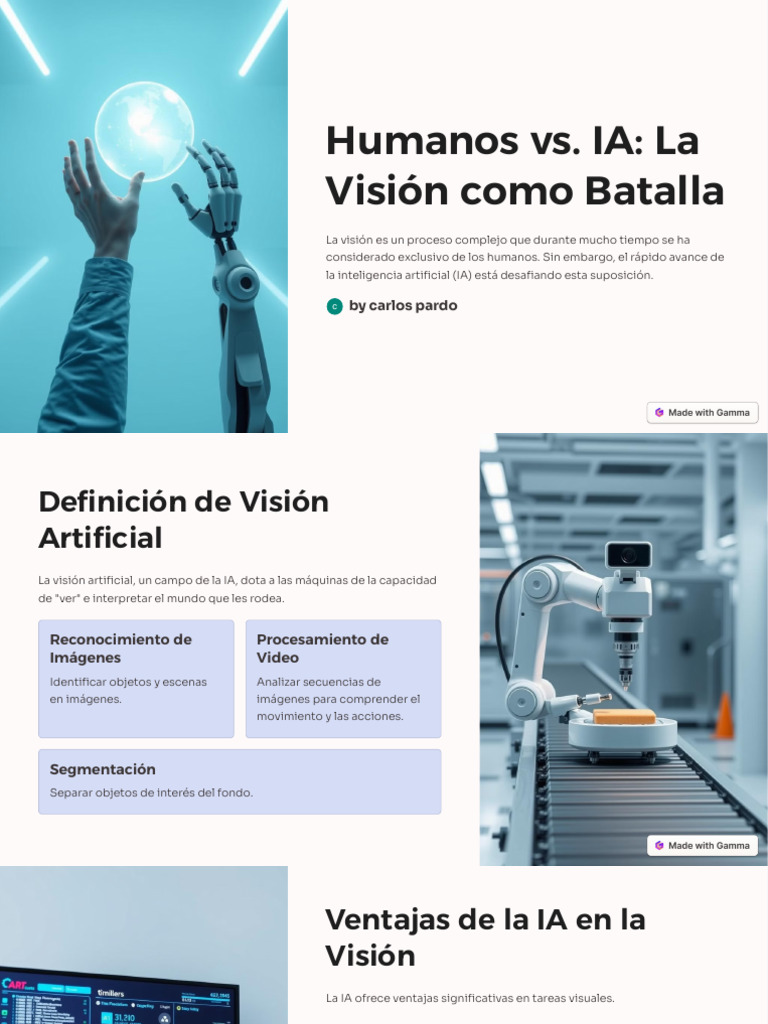 Humanos y IA en la Visión Artificial | PDF | Inteligencia artificial ...