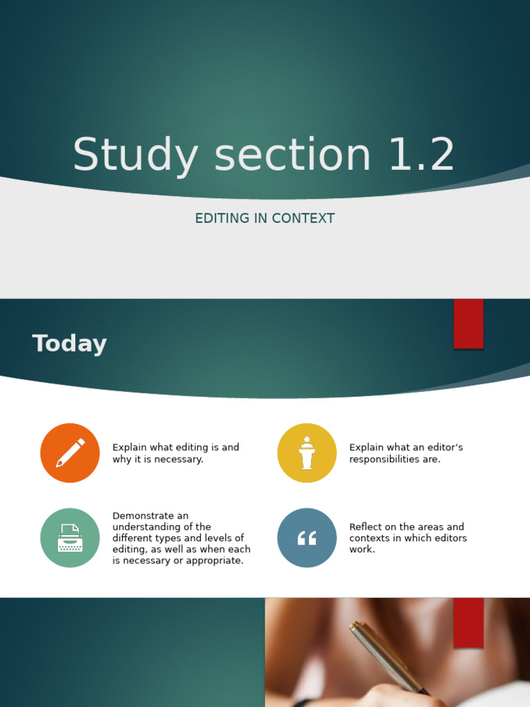 LPRA687 Study Section 1 2 | PDF | Editing | Communication