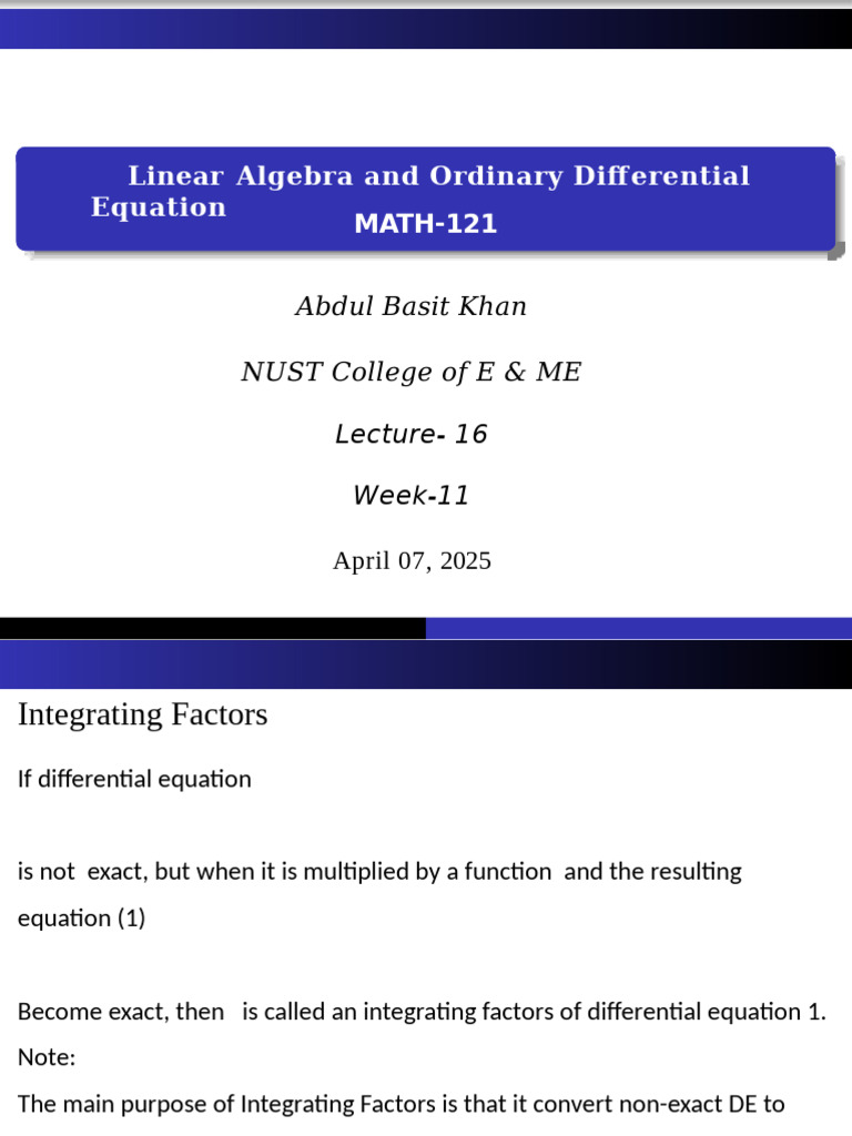Lecture 11 | PDF