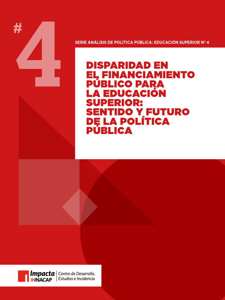 Disparidad en Financiamiento Educativo | PDF | Chile | Universidad