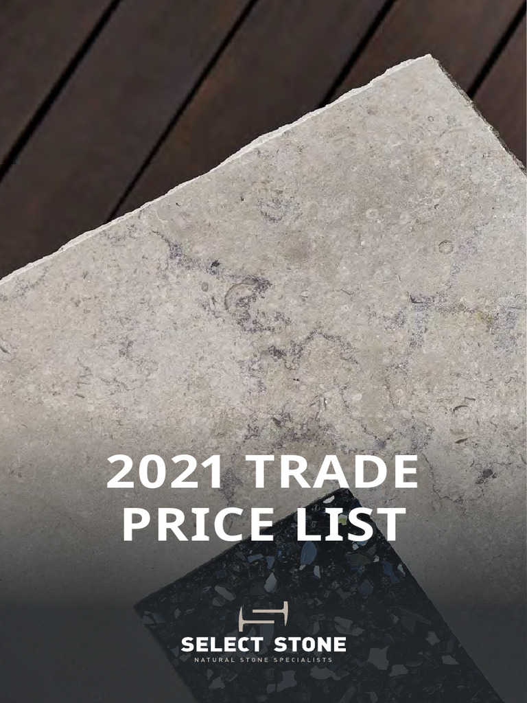 2021 Natural Stone Price List | PDF | Countertop | Building Materials