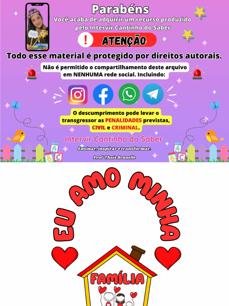 Moldura No Bambolê para Foto Família | PDF