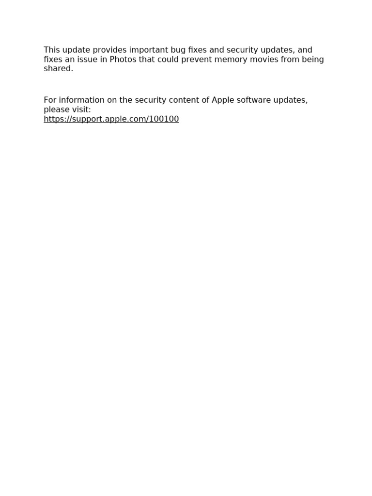 iOS 18.7 Update Release Notes | PDF