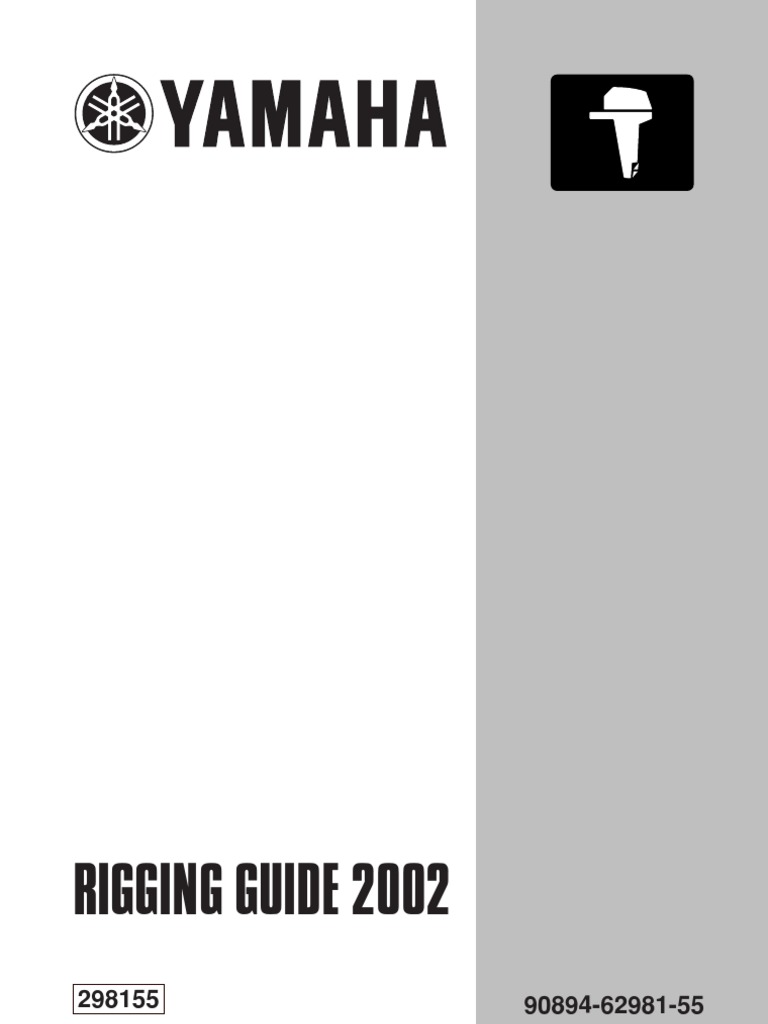Yamaha Rigging Guide 2002 | Boats | Battery (Electricity)