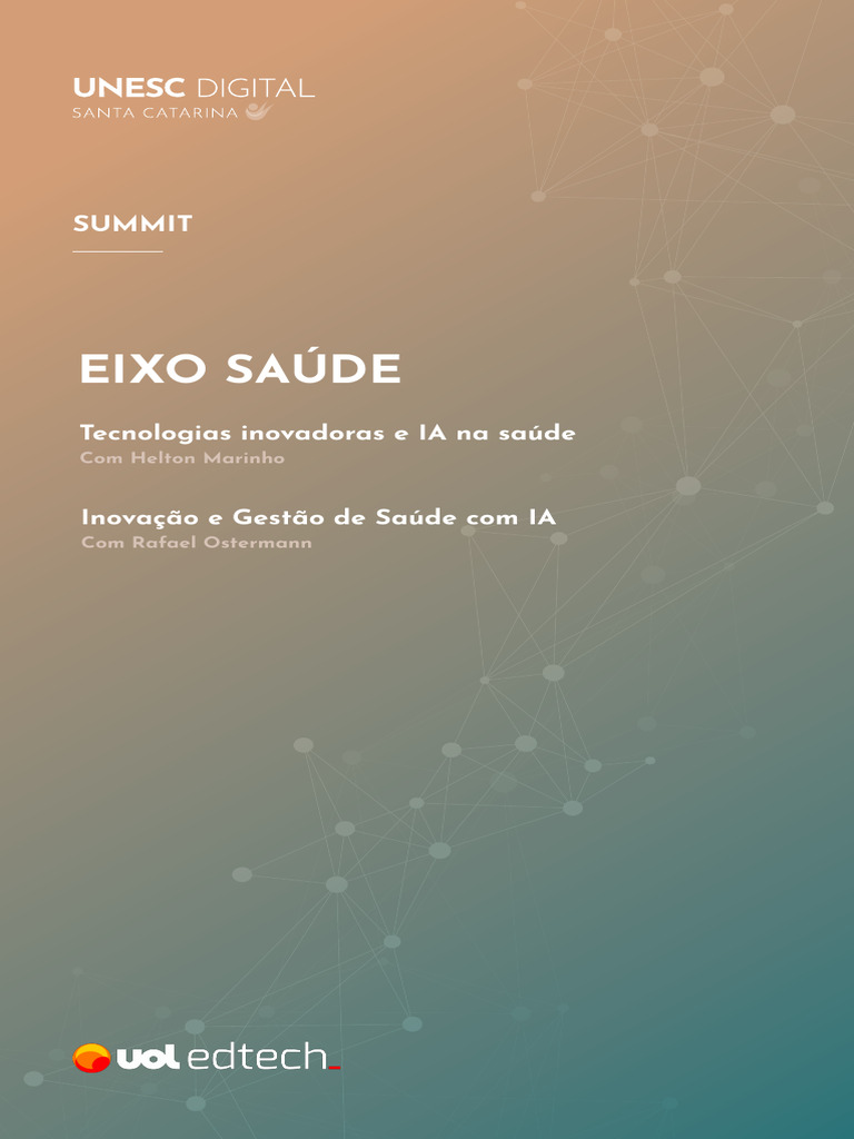 Inovações e IA na Saúde: Summit 2023 | PDF | Inteligência artificial ...