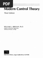 Modern Control Theory