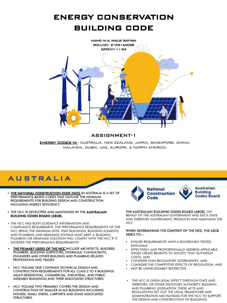 Energy Codes in Global Context | PDF | Green Building | Efficient ...
