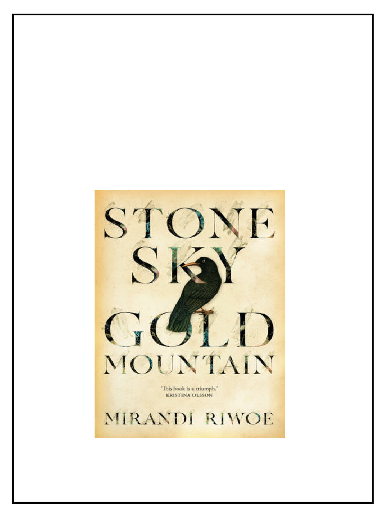 Stone Sky Gold Mountain Mirandi Riwoe pdf download | PDF | Gothic ...