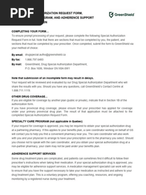 Mounjaro Special Authorization Guide | PDF | Diabetes Management