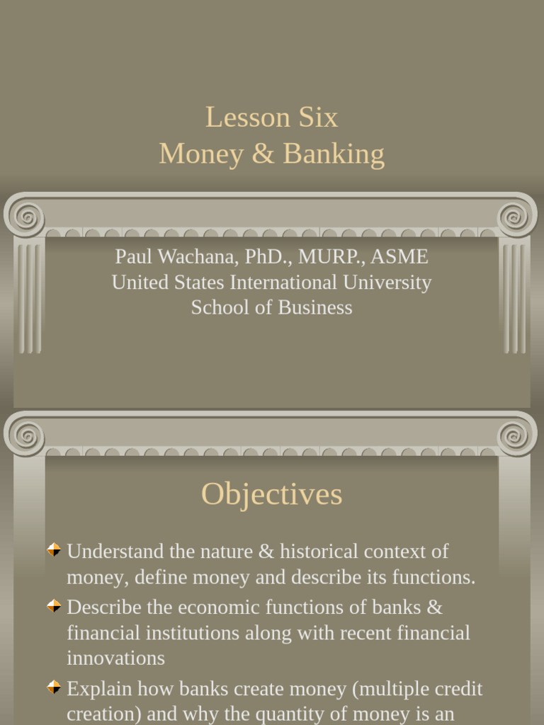 Understanding Money and Banking Functions | PDF | Money Supply | Money