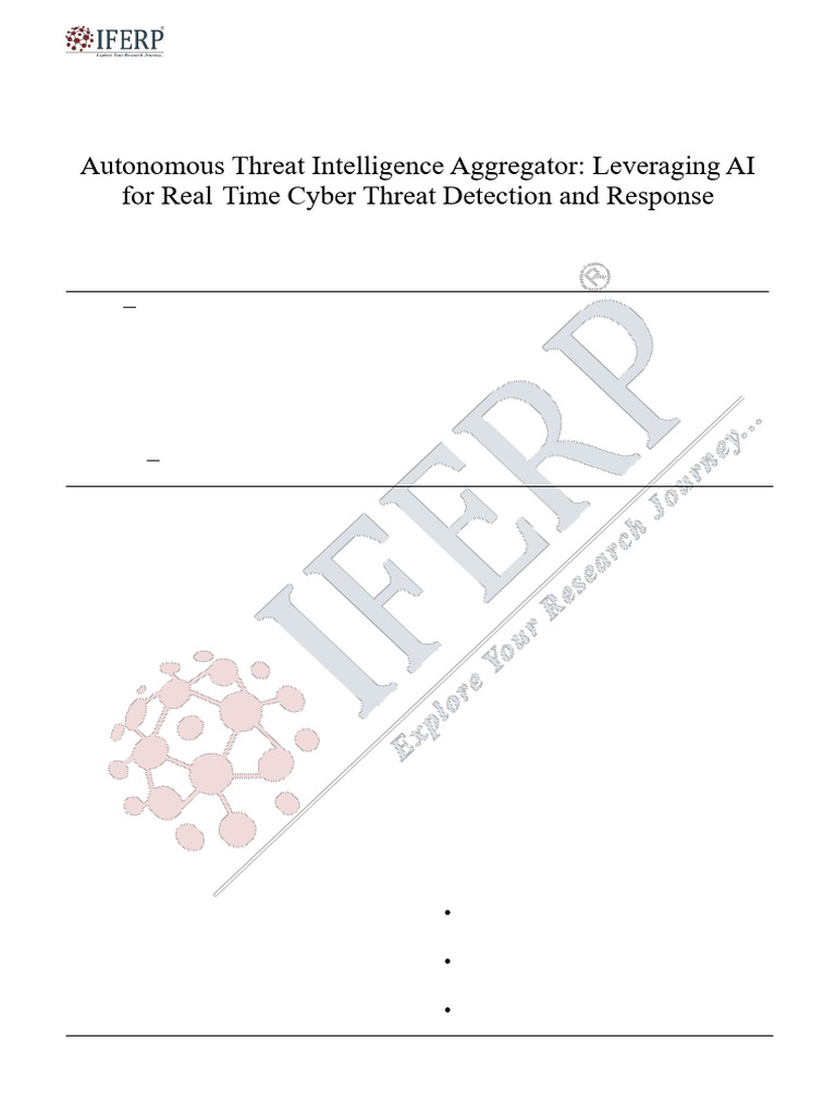 AI-Driven Cyber Threat Detection System | PDF | Security | Computer ...