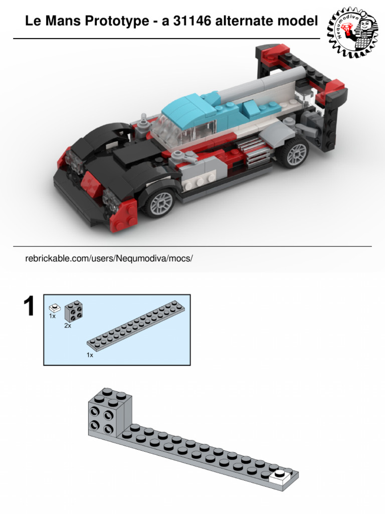 Nequmodiva - Le-Mans-Prototype Lego | PDF