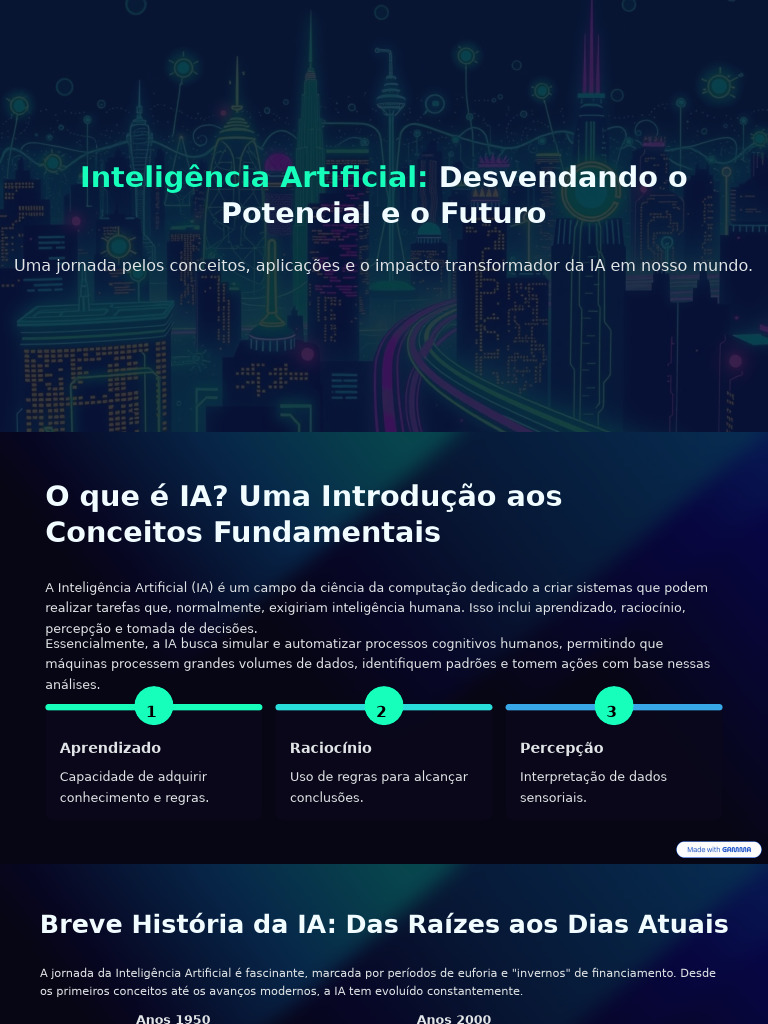 Inteligencia Artificial Desvendando o Potencial e o Futuro | PDF ...