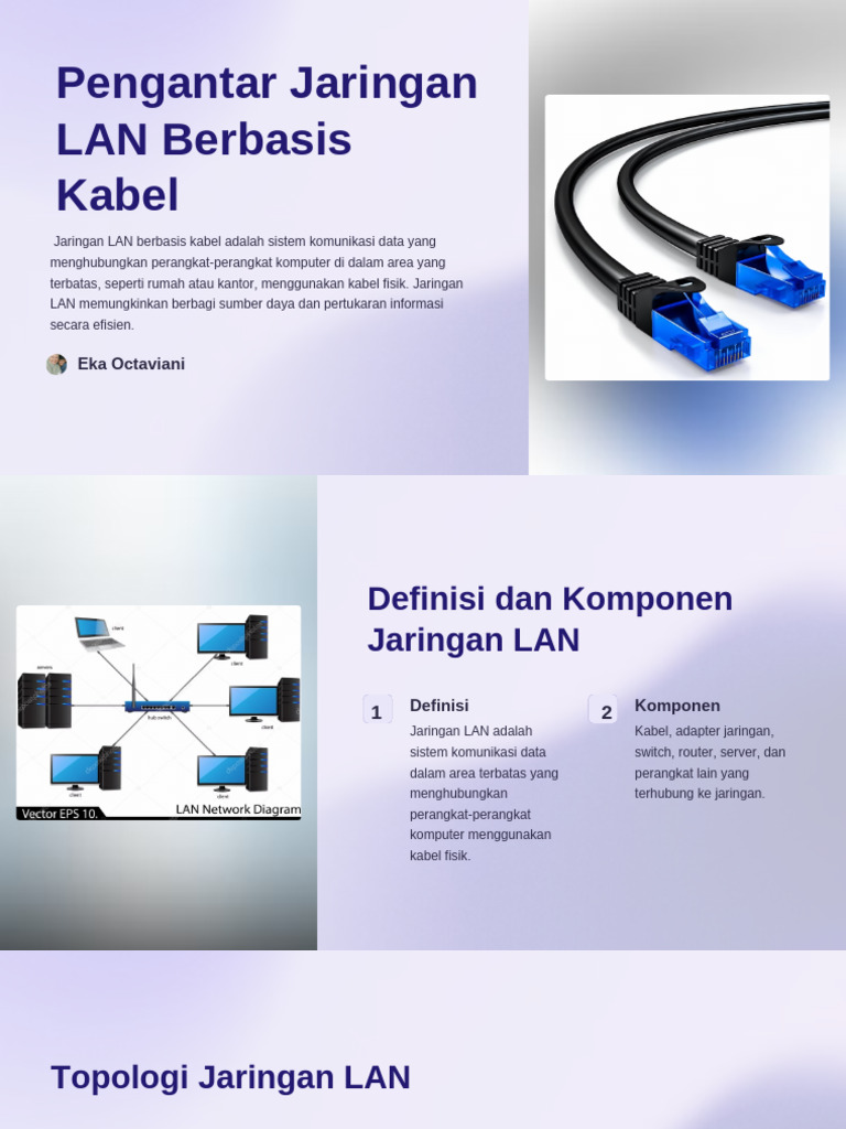 Pengantar Jaringan LAN Berbasis Kabel | PDF
