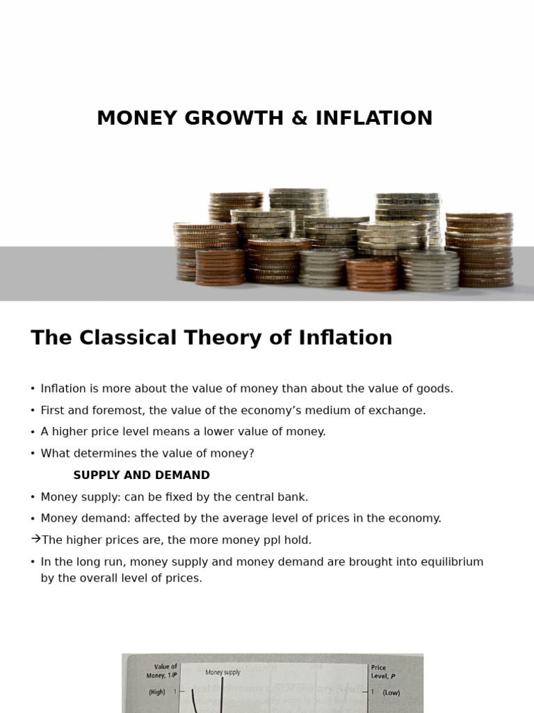 Day 5 - Money Growth Inflation | PDF | Inflation | Quantity Theory Of Money