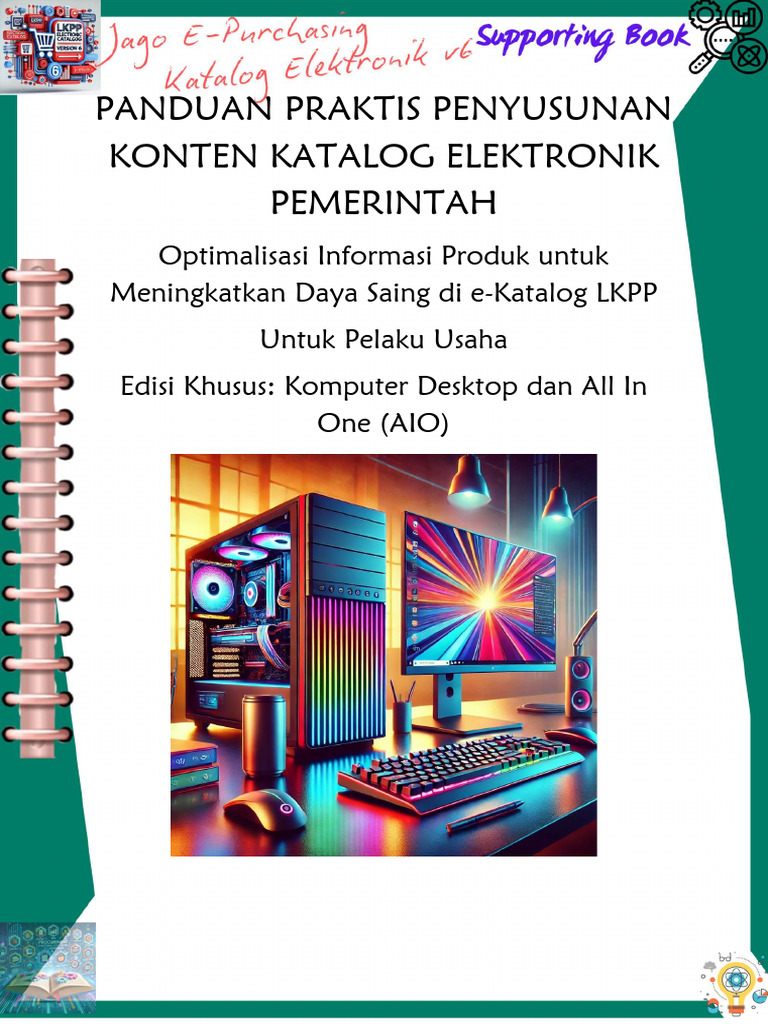 Panduan Katalog Elektronik Komputer Pemerintah | PDF