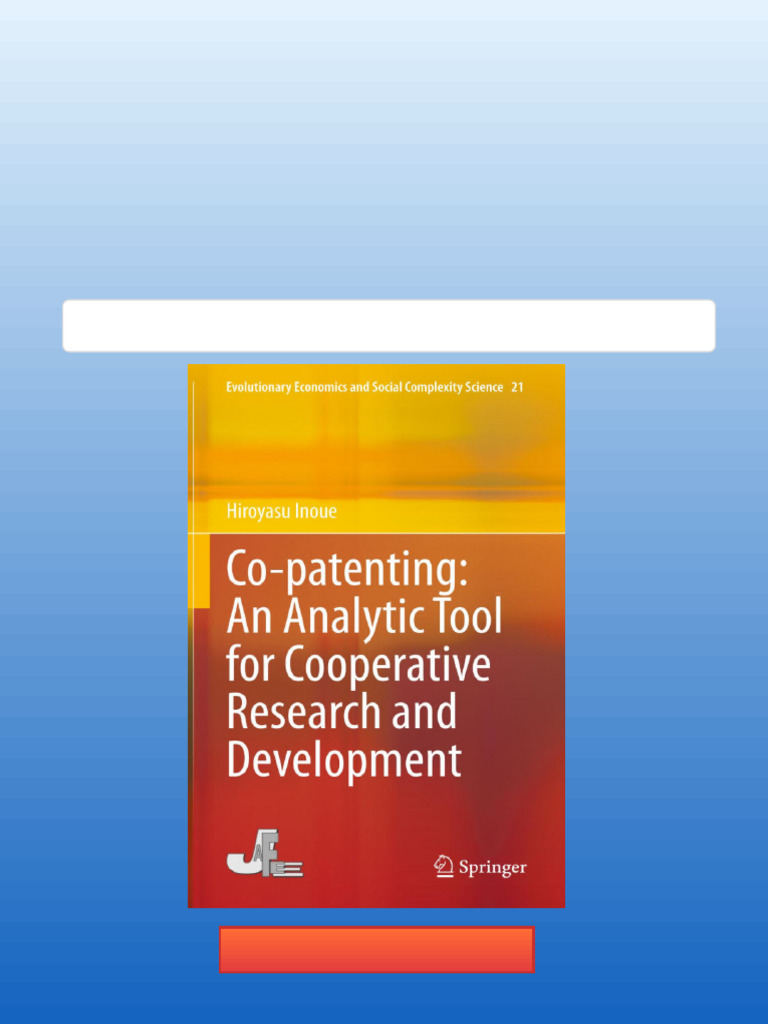 Co Patenting An Analytic Tool For Cooperative Research and Development ...