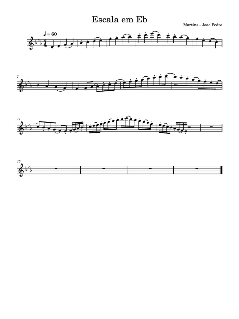 10 Escala Em Eb Pdf