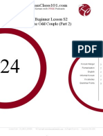 Korean Beginner S2 Lesson 24 - The Odd Couple (Part 2)