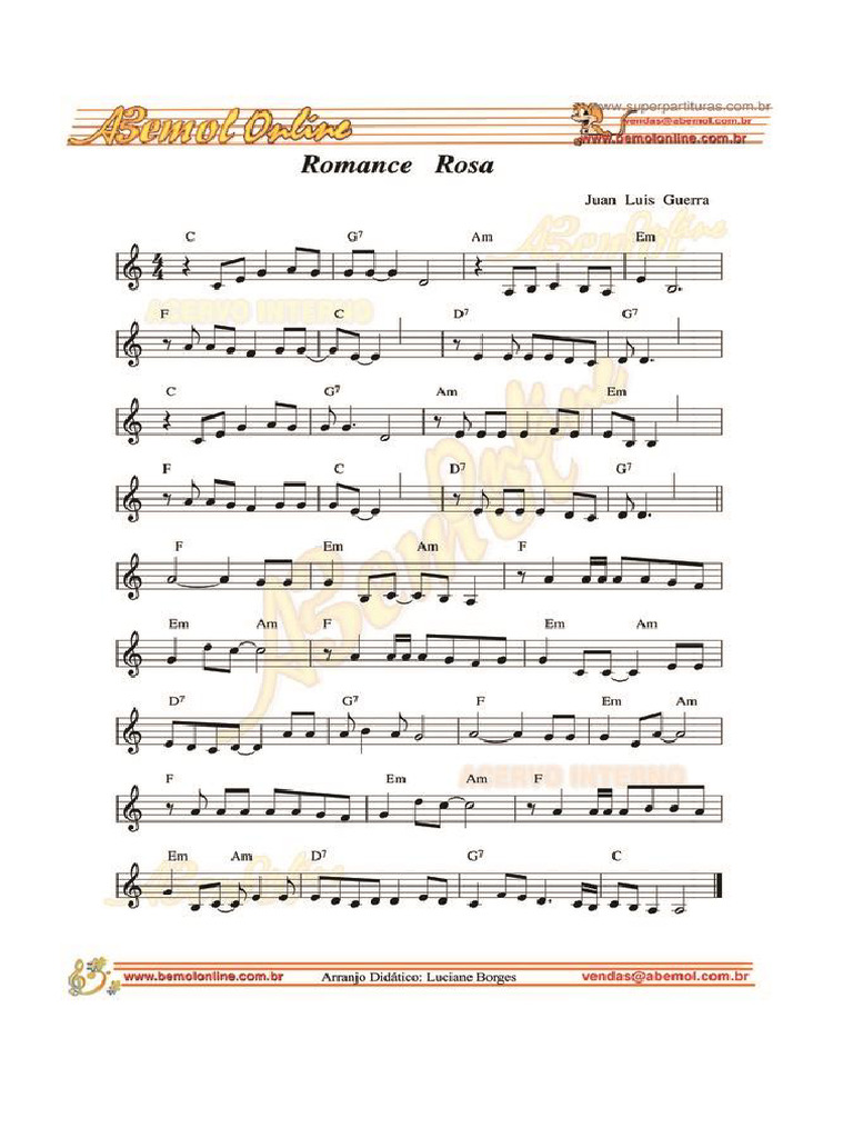 Romance Rosa - BB | PDF