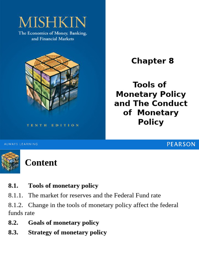 Chap 8 Monetary Policy | PDF | Federal Funds Rate | Monetary Policy