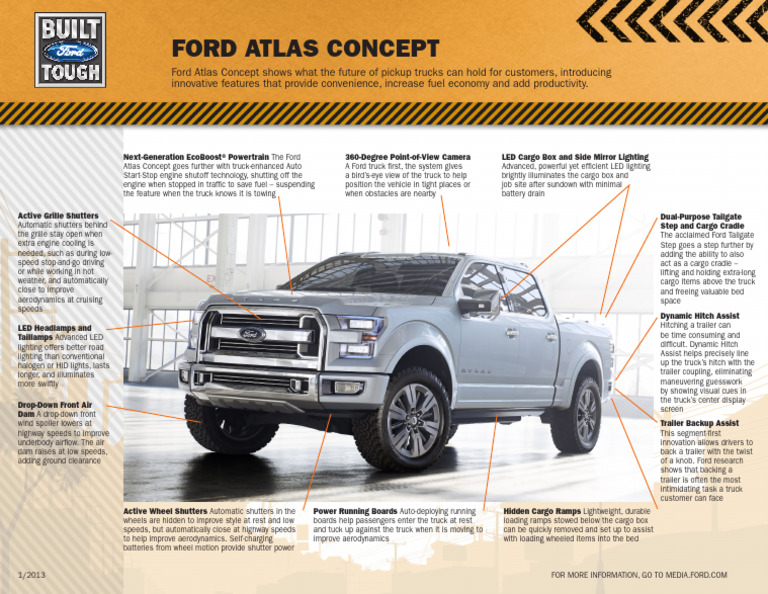 f150 Ford Atlas Concept 10857420 | PDF | Truck | Trailer (Vehicle)