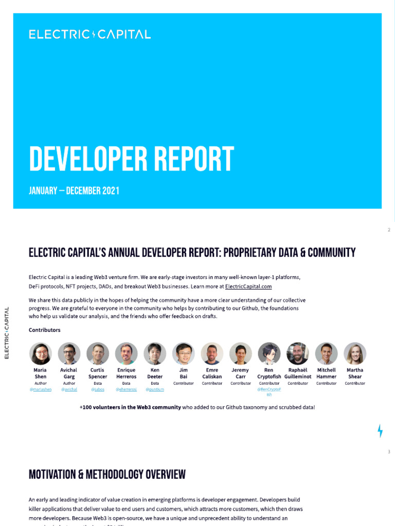 Dev Report 2021 | PDF