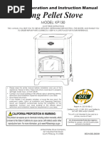 Traditions T300P User Manual - Pellet stove also known as P11