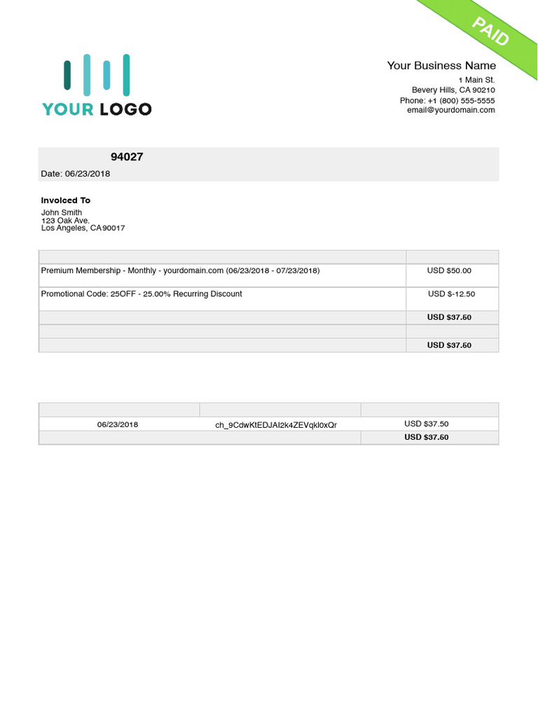 Downloadable PDF Invoices Add On Samples | PDF | Invoice | Accounting