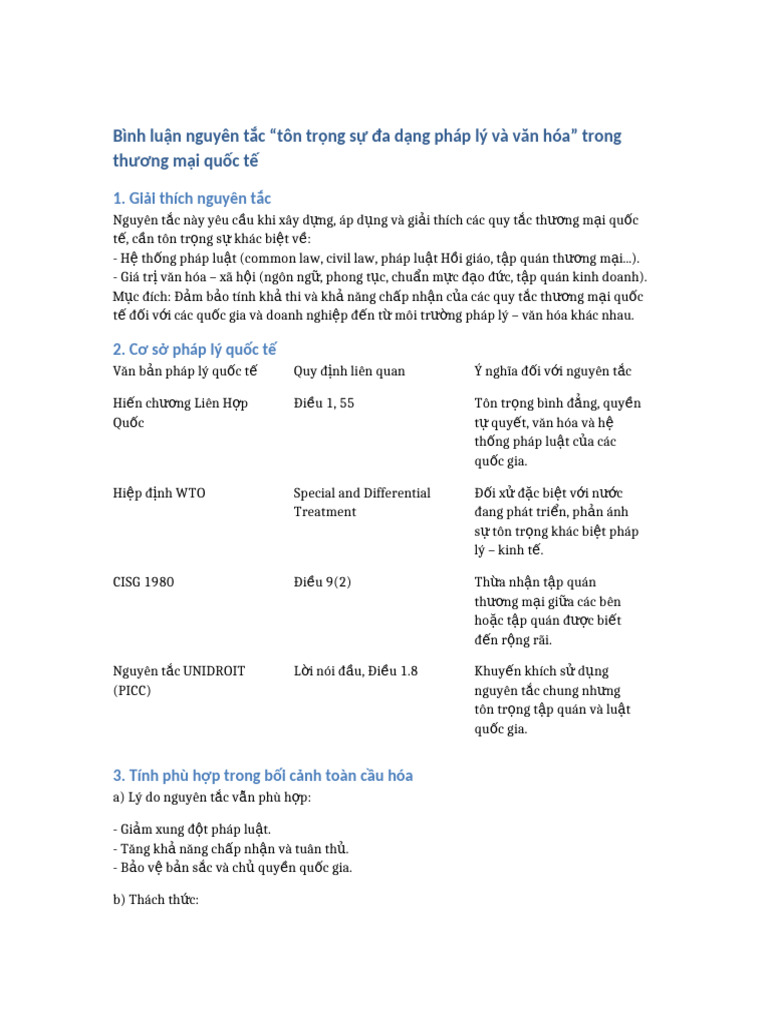 Cau3 Da Dang Phap Ly Van Hoa | PDF