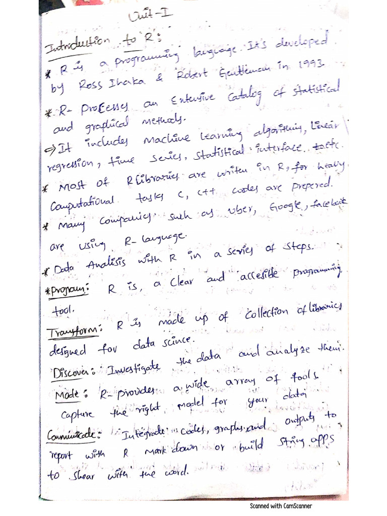 Data Science 1 2&3 Units | PDF