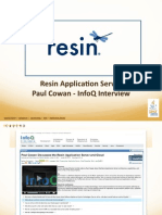 Resin Application Server and Cloud discussed by Paul Cowan