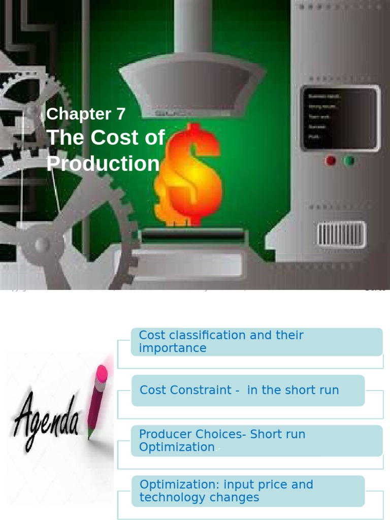 Understanding Production Costs in Economics | PDF | Marginal Cost ...