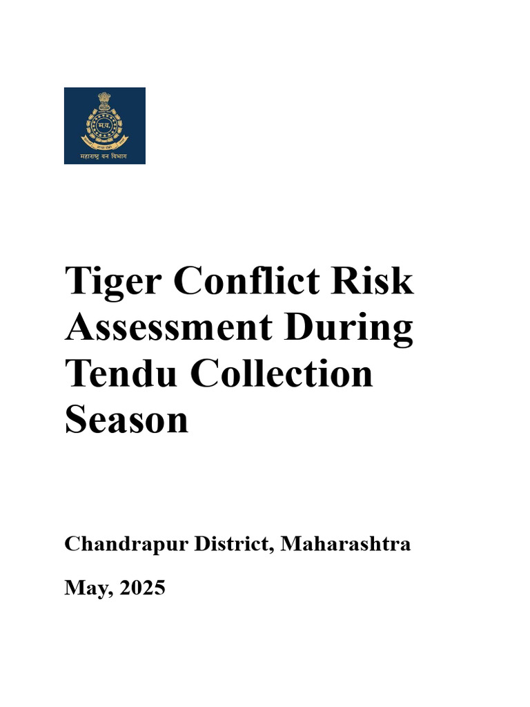 Tiger Conflict Risk Assessment 2025 | PDF | Tiger