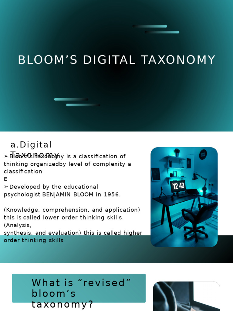 Bloom'S Digital Taxonomy | PDF