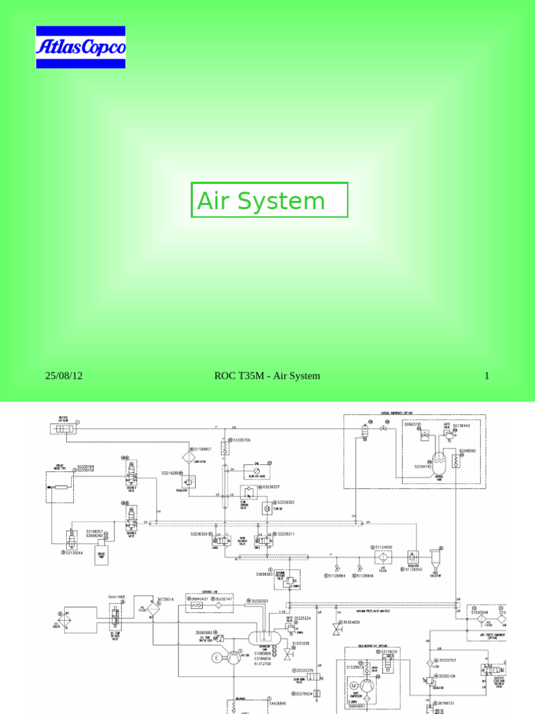 ROC T35M AIR Circuit | PDF | Valve | Gas Technologies