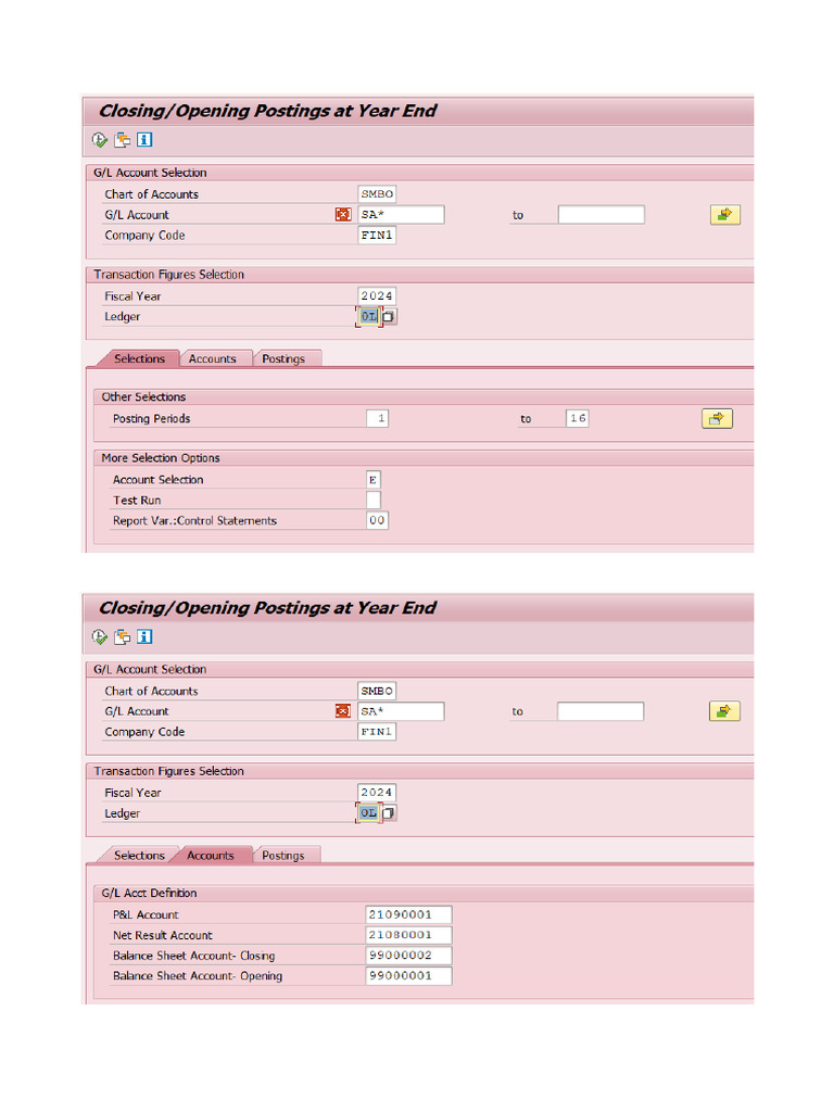 SAP+Note+-+FAGL IT 02+Variant+Details | PDF