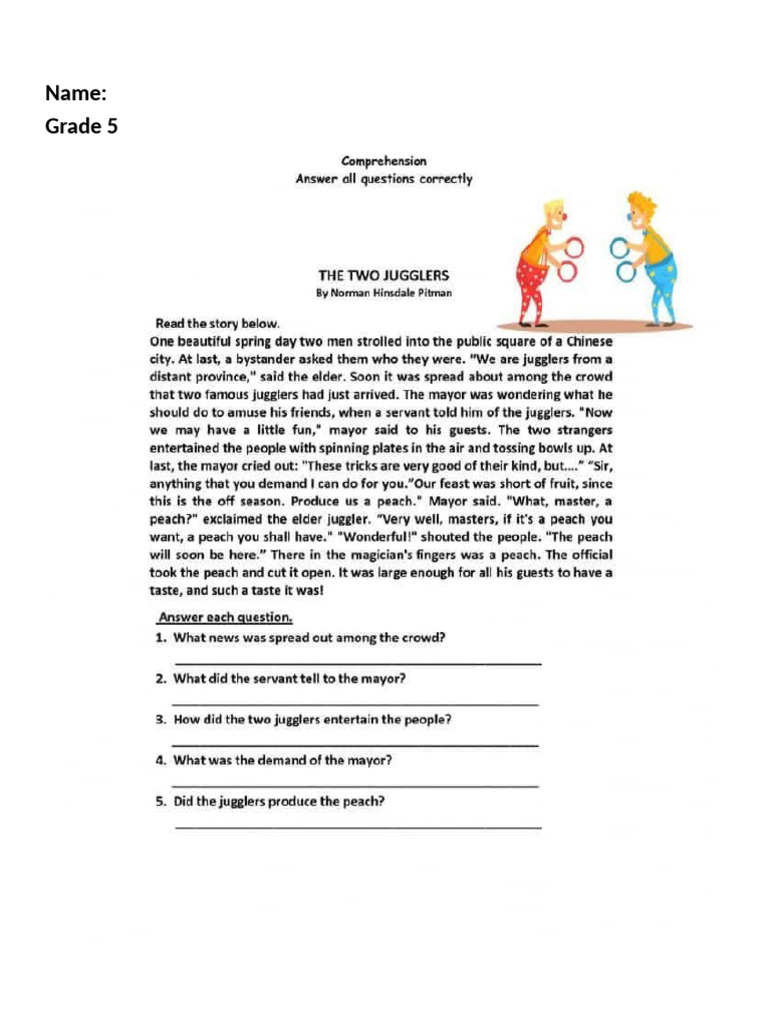 Grade 5 | PDF